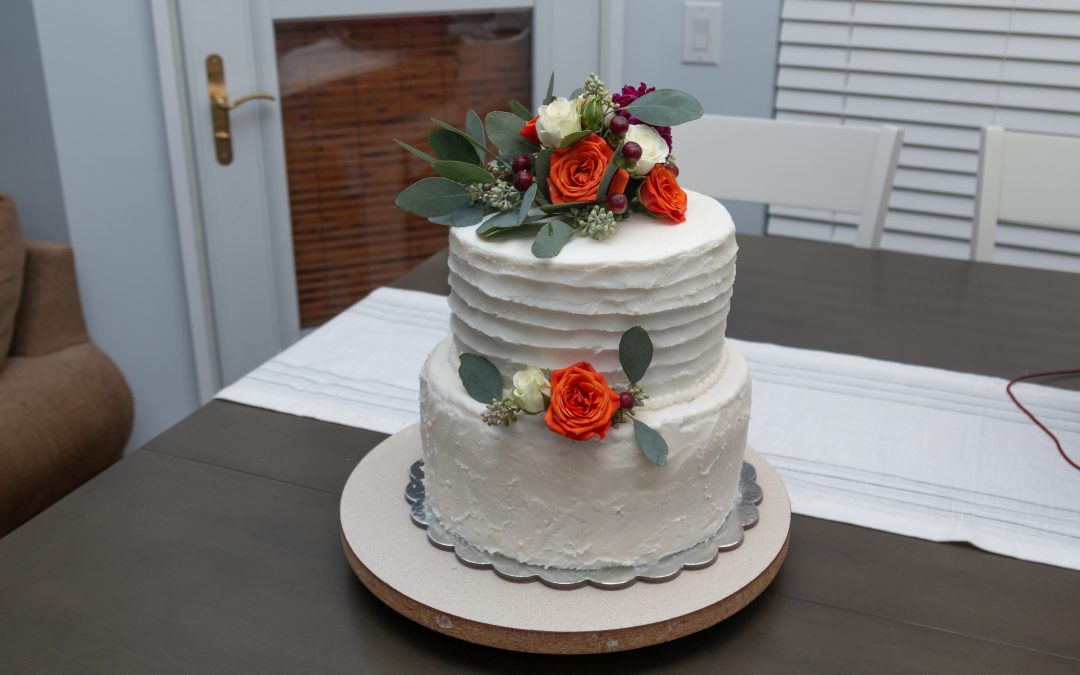 2 tier Wedding Cake!