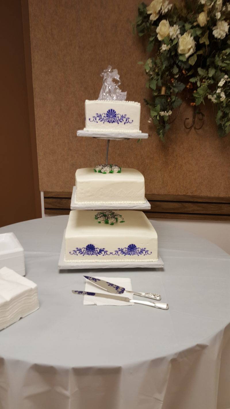 Three Tier Wedding Cake