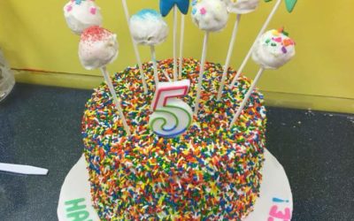 Sprinkles Birthday Cake