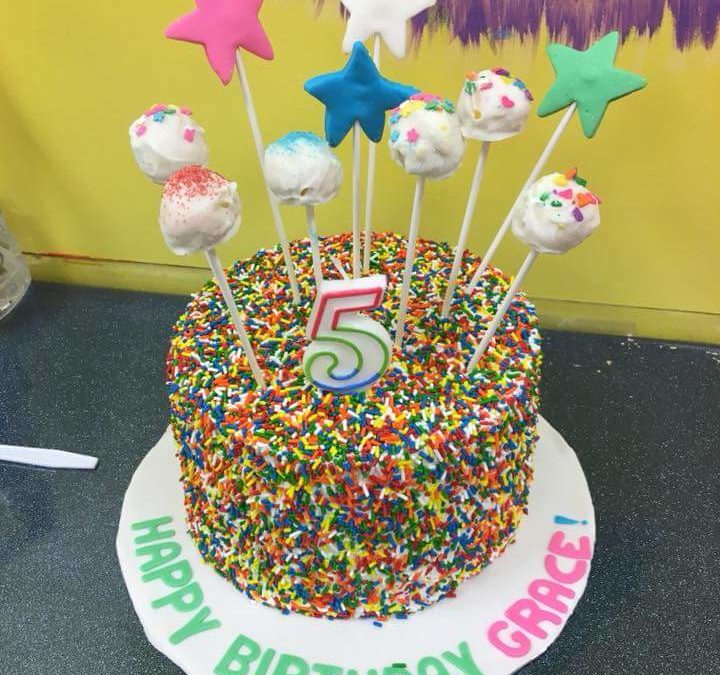 Sprinkles Birthday Cake