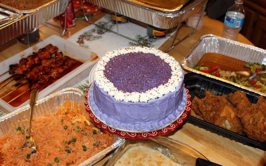 Purple Yam Cake