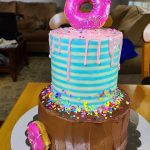 Birthday doughnut Cake!