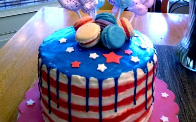 July 4th Birthday cake!!!