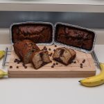 Banana Bread with Chocolate Swirl