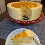 Chiffon Cake With Mango Mousse