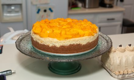 Mango Cheesecake.