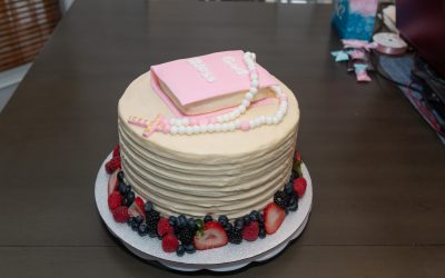 First Communion Theme Cake