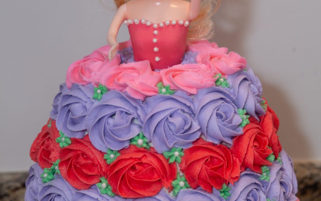 Barbie Theme chocolate Cake