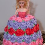 Barbie Theme chocolate Cake