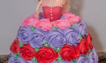 Barbie Theme chocolate Cake