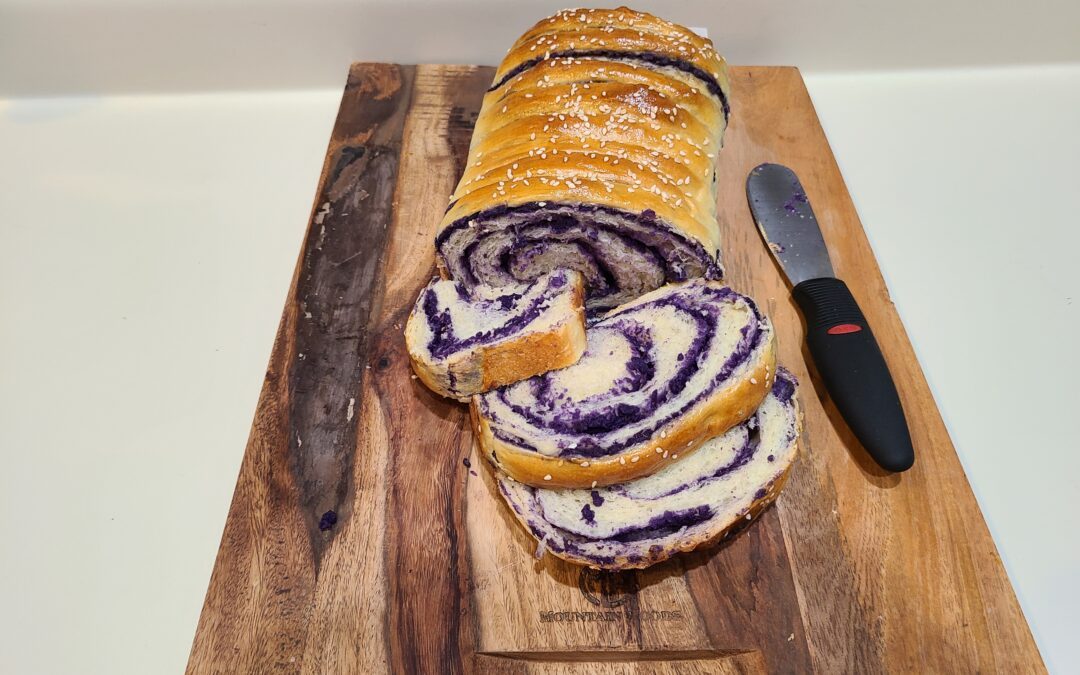 Fluffy Purple Yum Bread
