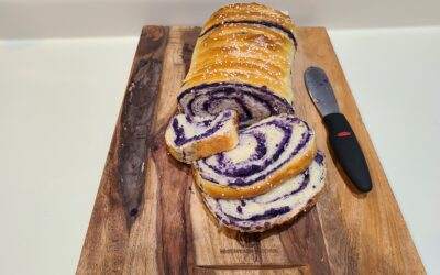 Fluffy Purple Yum Bread