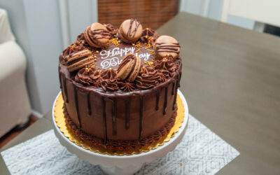 Chocolate Cake With Whipped Ganache