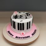 Piano Theme Cake