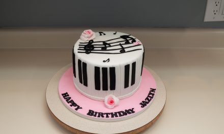 Piano Theme Cake