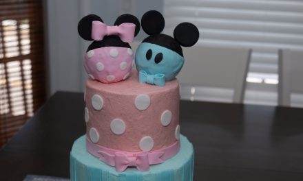 Mickey Mouse and Minnie Mouse