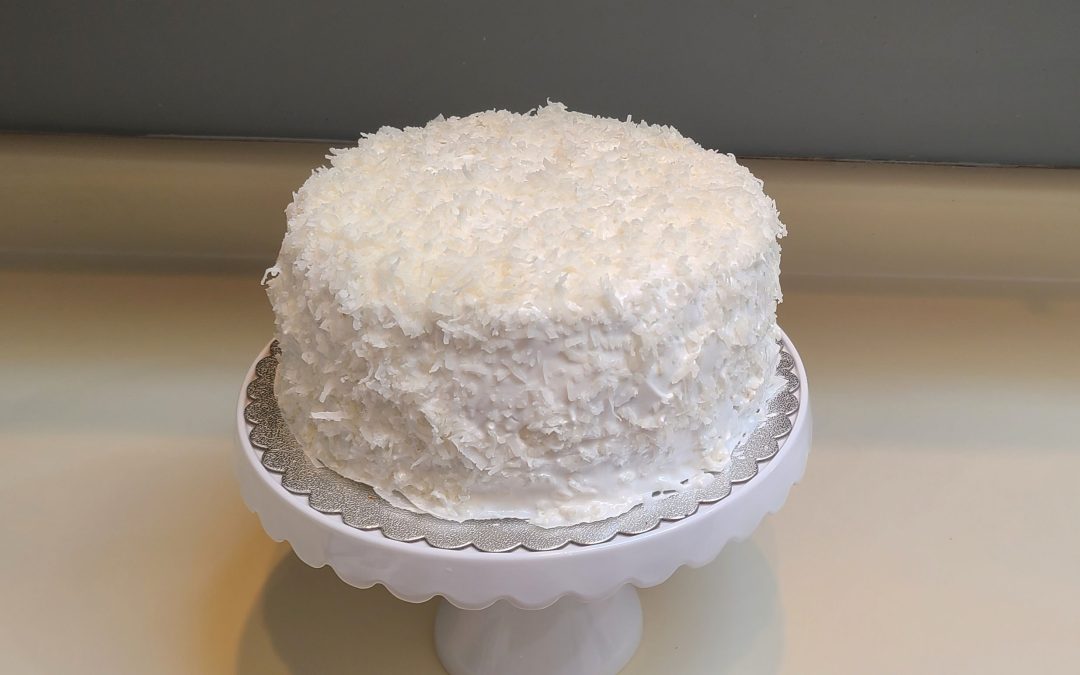 Coconut Cake With 7 Minutes Frosting