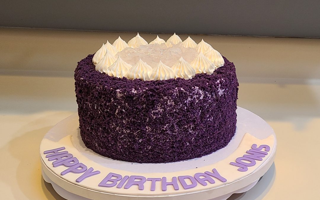 Vegan Purple Yum Cake