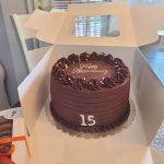 Chocolate Cake with Whipped Ganache