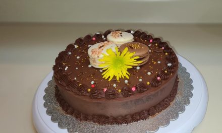 Chocolate Cake with Ganache Icing