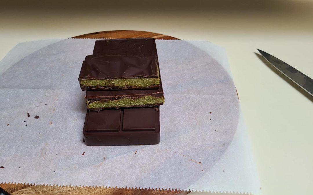 Vegan Dubai Pistachio Chocolate Bar