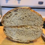 Oatmeal Sourdough with Maple Syrup