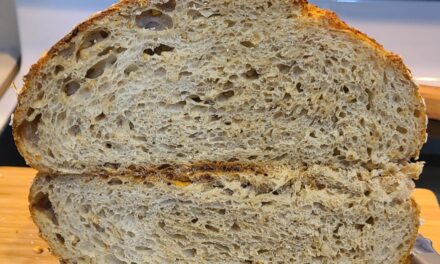 Oatmeal Sourdough with Maple Syrup