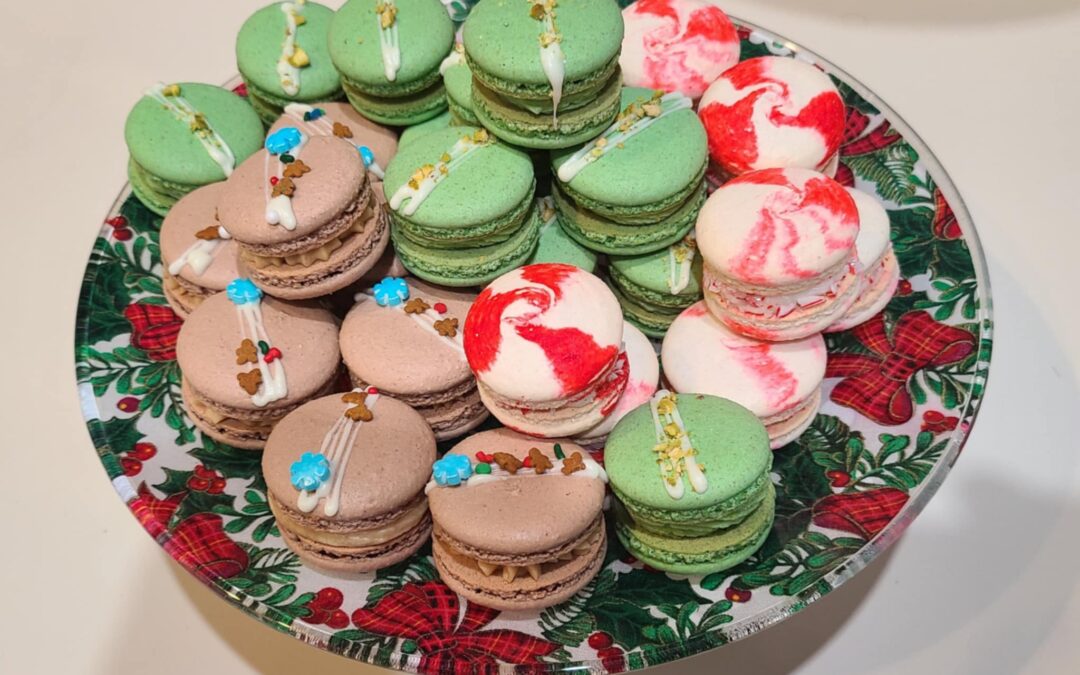 Christmas Theme Macarons