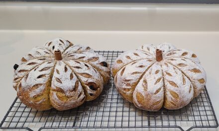 Pumpkin Sourdough with Cinnamon, Raisin and Brown Sugar