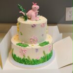 Dinosaur Theme Birthday Cake