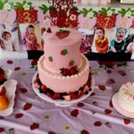 2 Tier Strawberry Birthday Cake